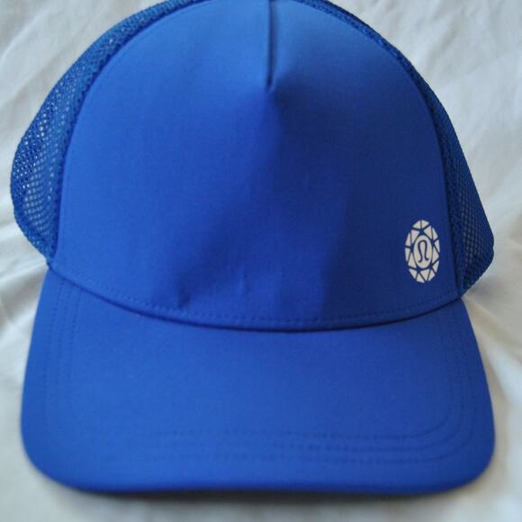 Lululemon Limited Edition Medium/Large Blue Snap Back Hat (NEW) - Picture 2 of 8
